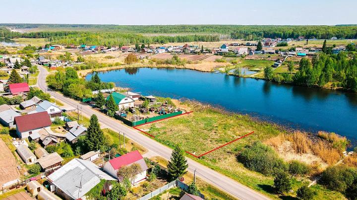 Продажа земельного участка под ижс с собственным пляжем в с. Кулига, Ирбитсктй тракт