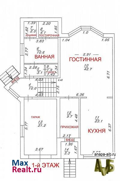 Анапа Цибанобалка, Виноградная, 28 продажа частного дома