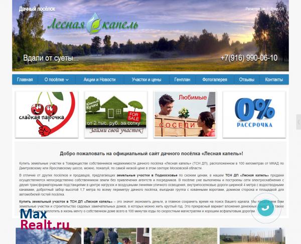Лесная капель