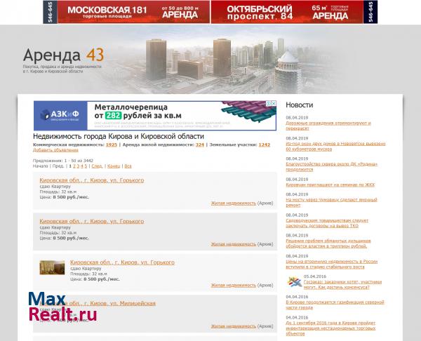 Коммерческая недвижимость Киров