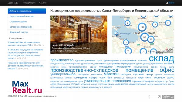 Коммерческая и производственная недвижимость в Спб и ЛО