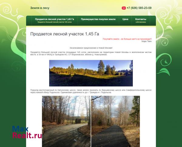 Земля в лесу
